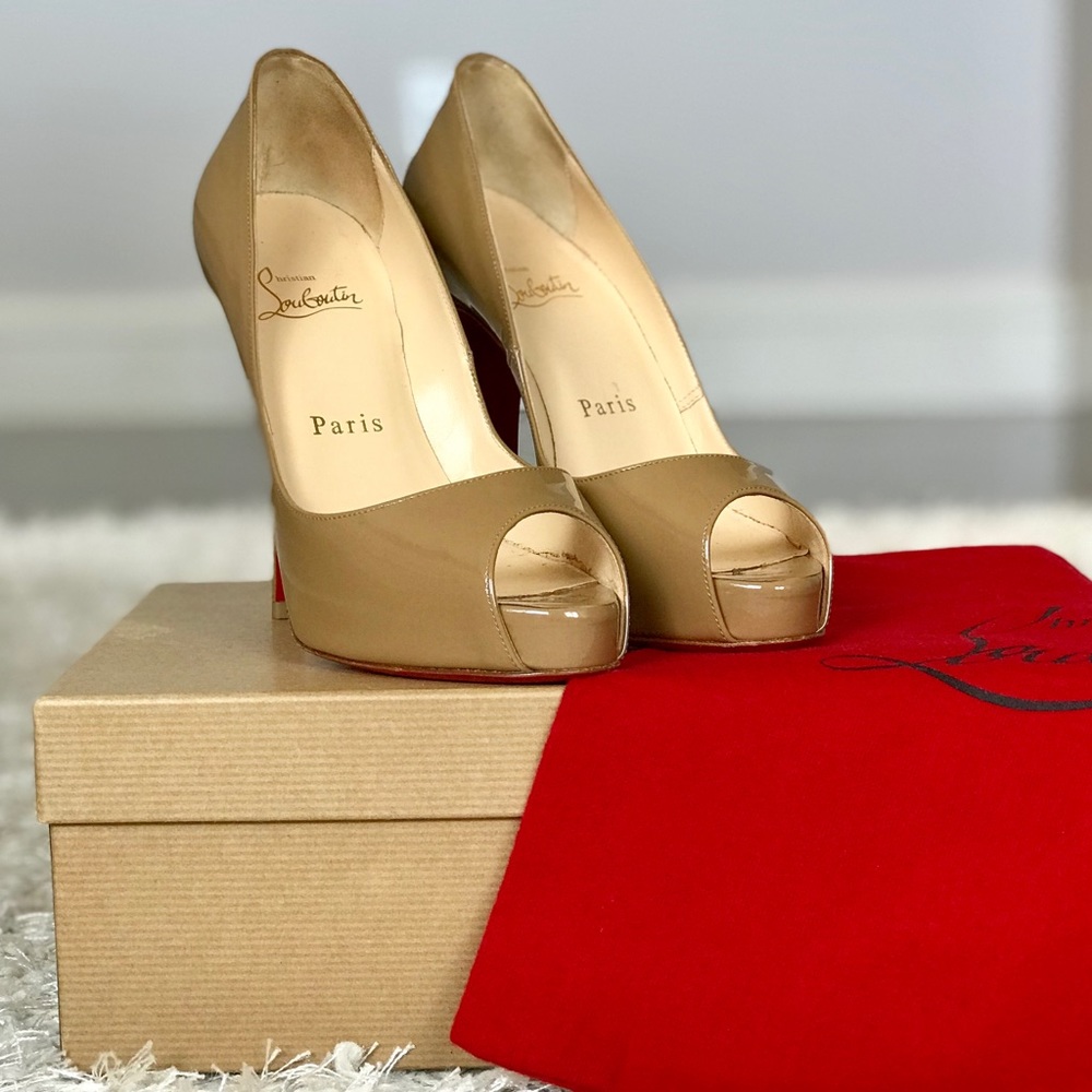 Christian Louboutin Very Prive 120 Patent Calf